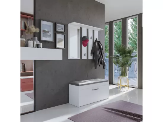 Armoire Parma PARMA BLANC