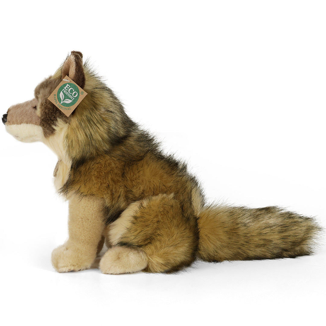 rappa knuffelwolf coyote - 24 cm