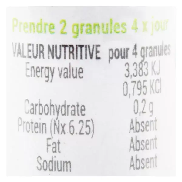 Kosmeo Bach Flower Remedy 0% Álcool Nº 35 Castanha Branca Orgânica 120 grânulos