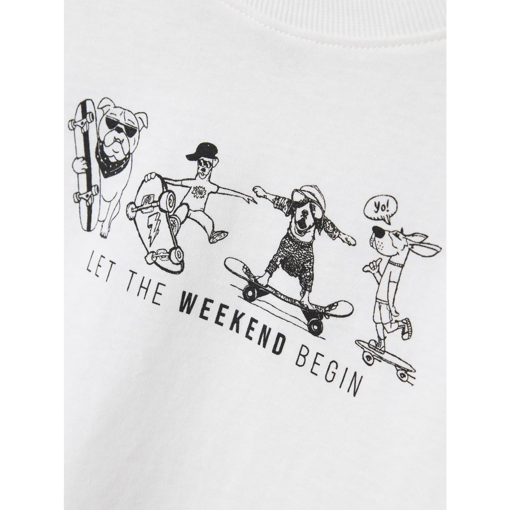 Køb Name It Bright White Bocalle Regular T-Shirt