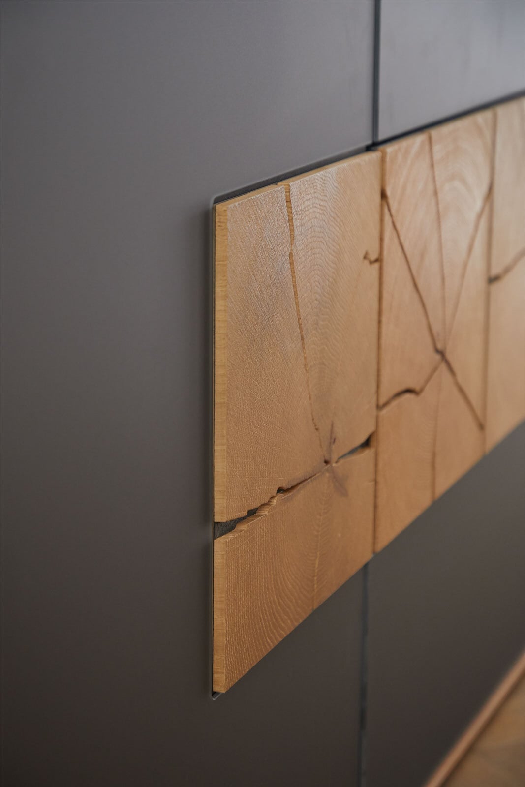 hartmann Sideboard II CAYA 175 x 81 cm Kerneiche /anthrazit