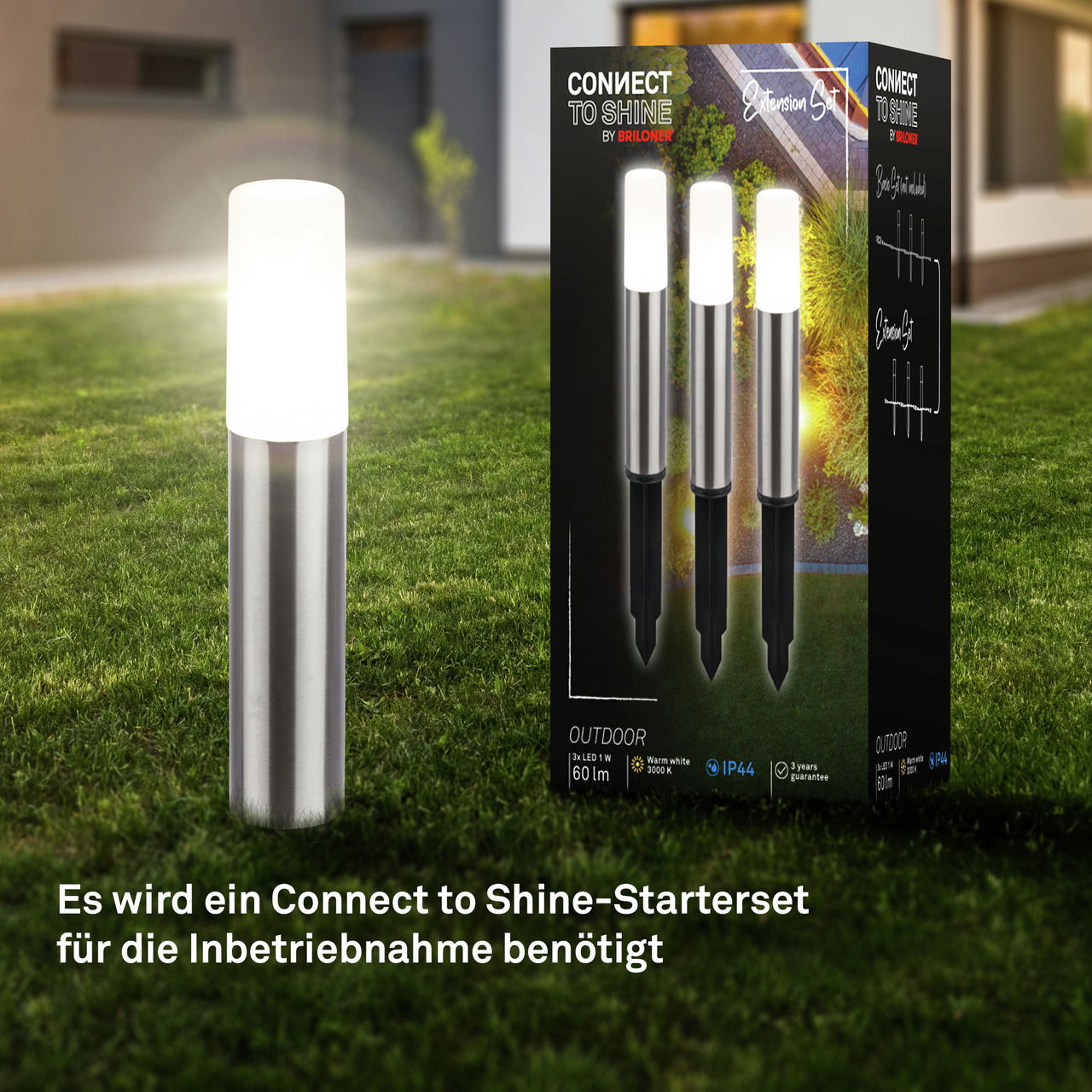 Briloner Bodenspikes Extensionset 3er Set GARTENSYSTEM