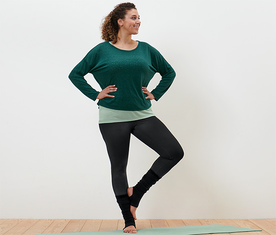 2-in-1-Sportshirt, grün