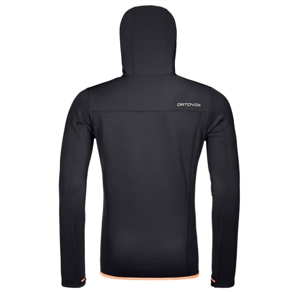 Veste polaire randonnée ORTOVOX FLEECE HOODY M BLACK RAVEN