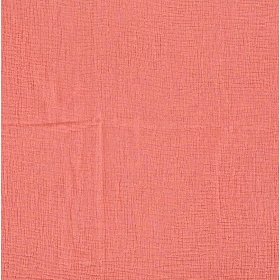 Träumeland Babydecke Musselin aprikose 75 x 100 cm