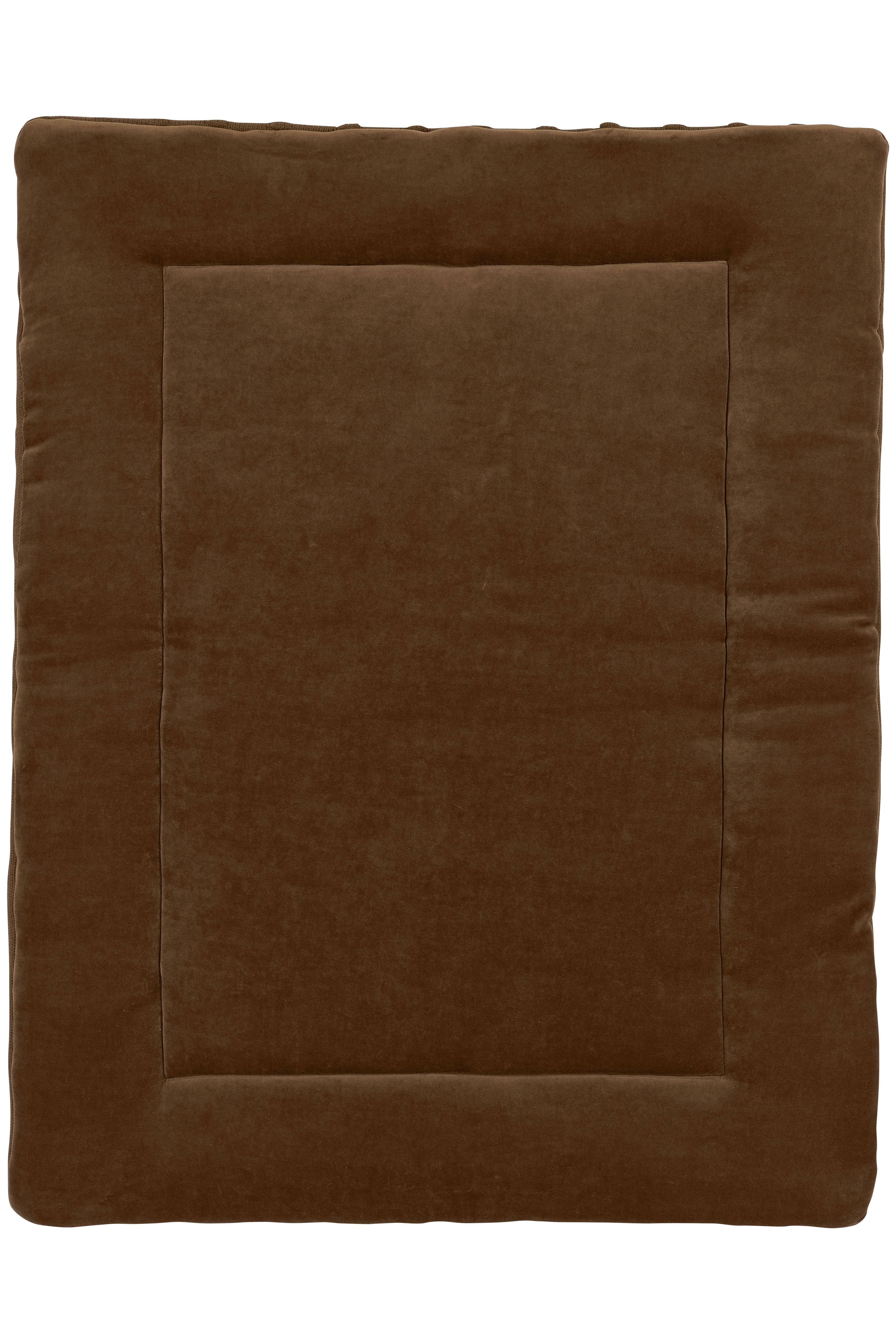Meyco boxkleed Knots 77x97 cm chocolate