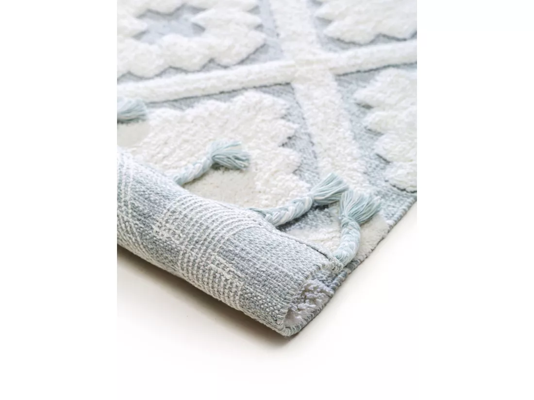 Tapis lavables pour enfants Matheo Menthe 160x230 cm