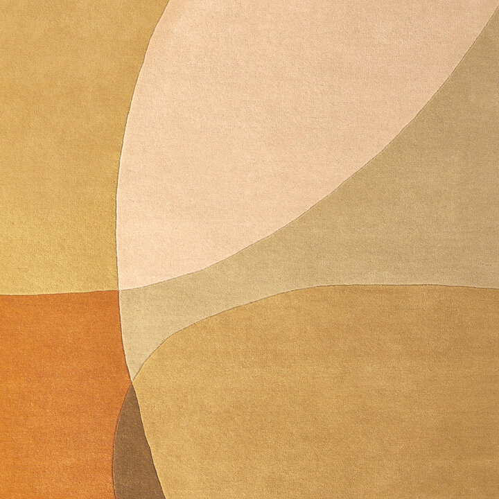 Wollen vloerkleed - Shades Goud/Geel 510
