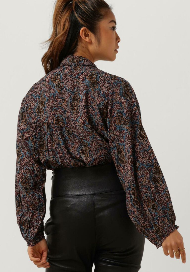 VANESSA BRUNO donkerblauwe vanessa bruno blouse prado blouse