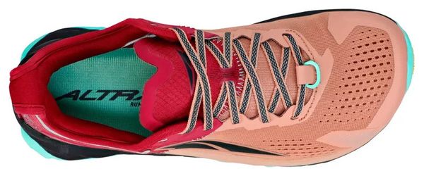 Chaussures de Trail Running Altra Olympus 5 Femme Rose Noir Bleu - Produit Reconditionné