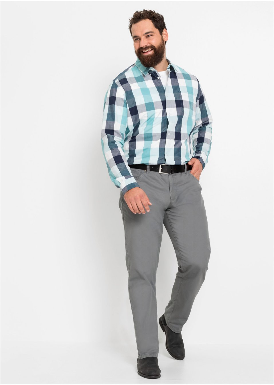 Pantalon 5 poches regular fit