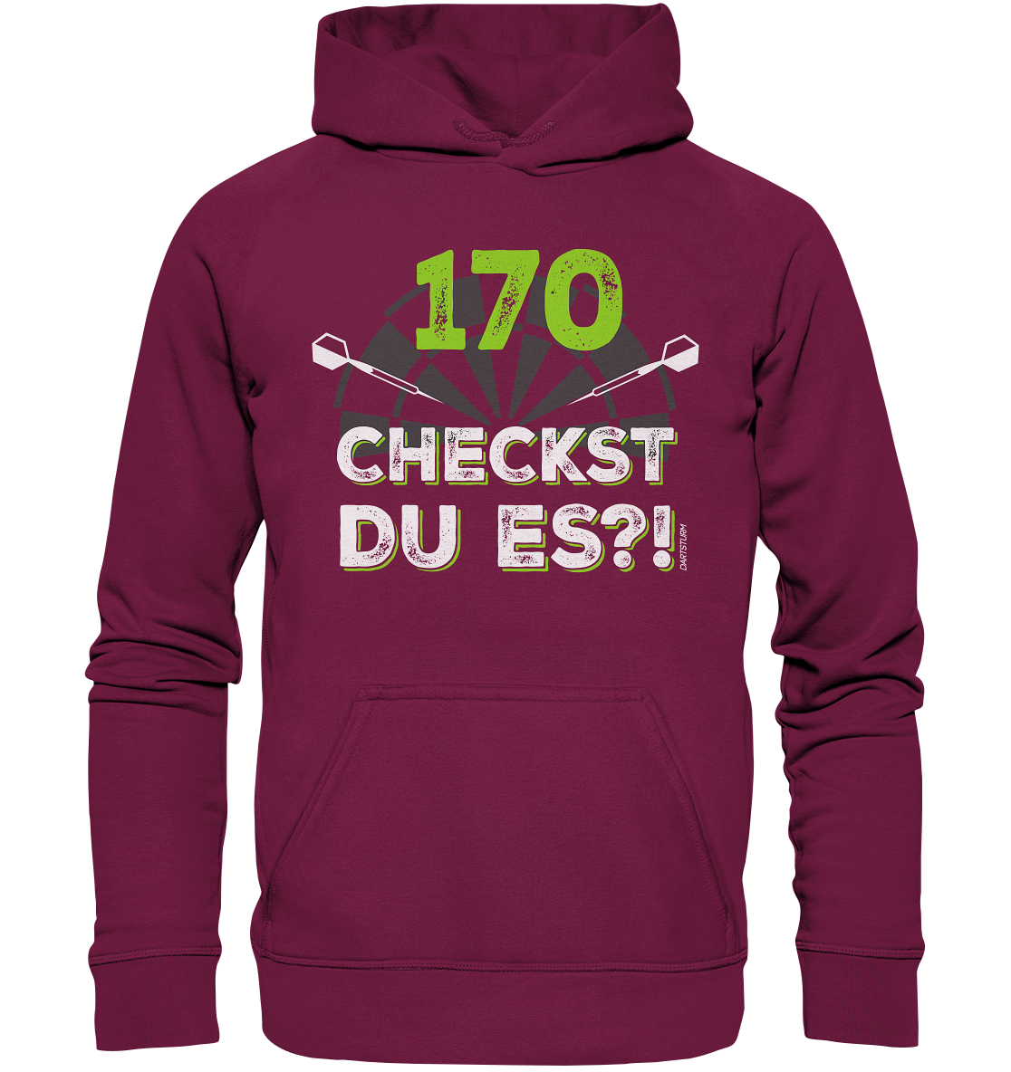 DartSturm - 170 Checkst du es - Basic Unisex Hoodie