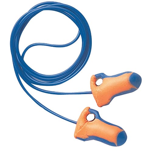 Bouchons d'oreilles Laser Track détectables Howard leight avec cordon SNR 35
