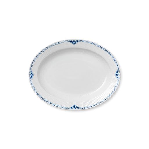 Royal Copenhagen Prinsesse Serveringsfad, Blå, 30x36,5 cm