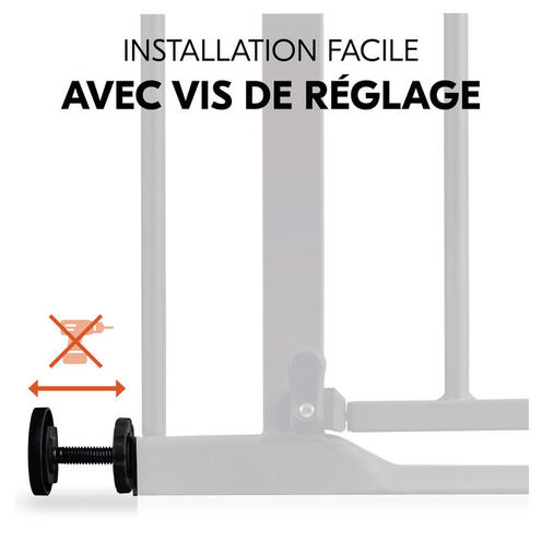 Barrière de sécurité Autoclose 2 - Black - HAUCK