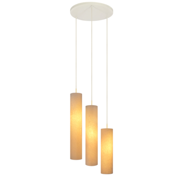 Vtwonen hanglamp Paper Tube 3-lichts ø40cm