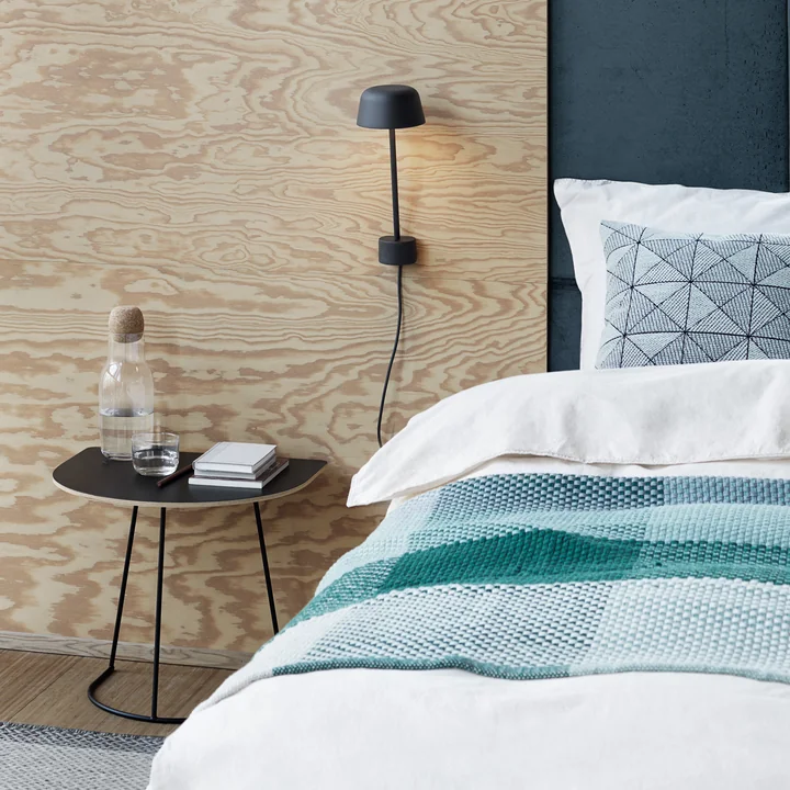 Muuto - Corky Trinkglas (4er-Set), low, grau