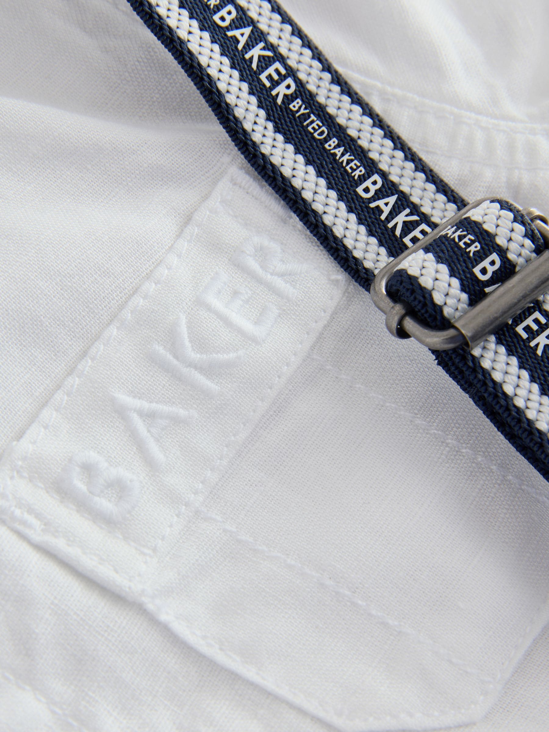 Blauw - Baker by Ted Baker Shirt Trousers and Braces Set