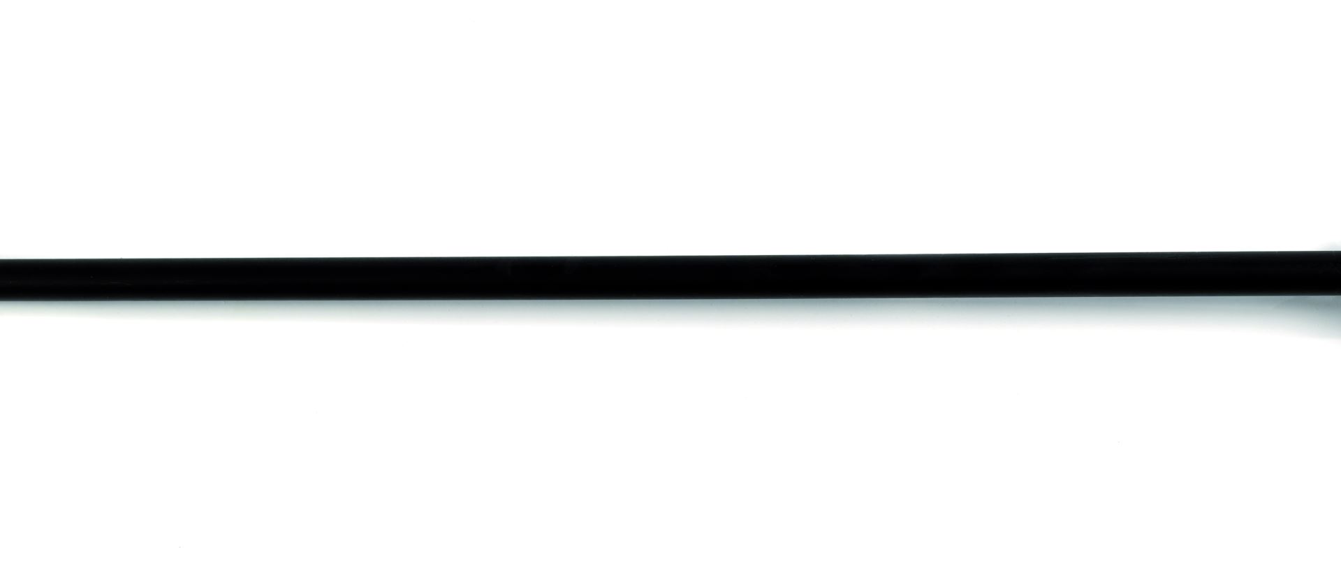 Gardinstang svart - 120-215 cm