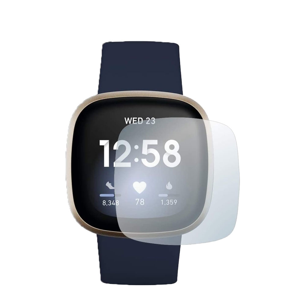 (3er Set) Fitbit Versa 4 / Versa 3 / Sense 2 / Sense Vollbild Display Schutzfolie
