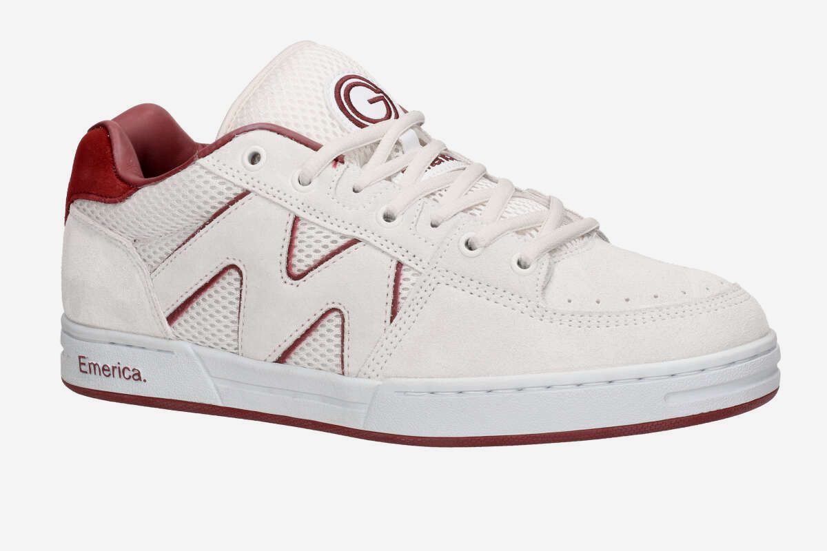 Emerica OG-1 Schuh (white burgundy)