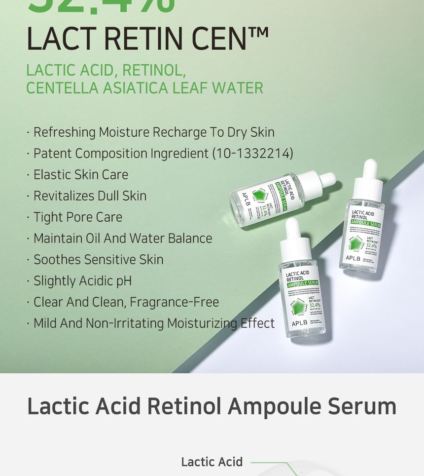 APLB - Melkzuur Retinol Ampullen Serum