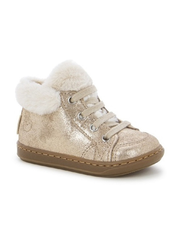 Shoo Pom - Bottines BOUBA ZIP HAIR Taupe