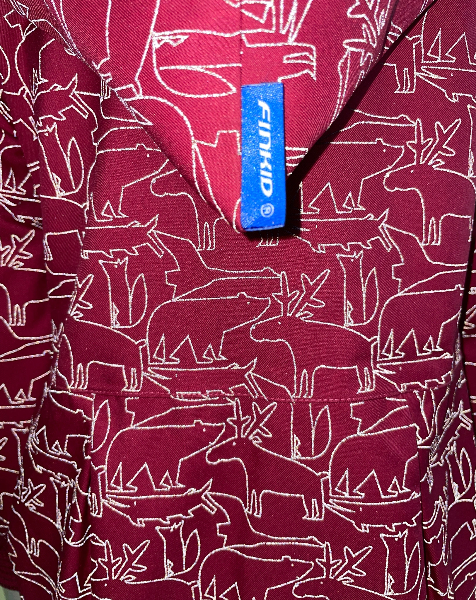 Outdoorjacke 2 in 1 AINA ICE in raspberry/sable