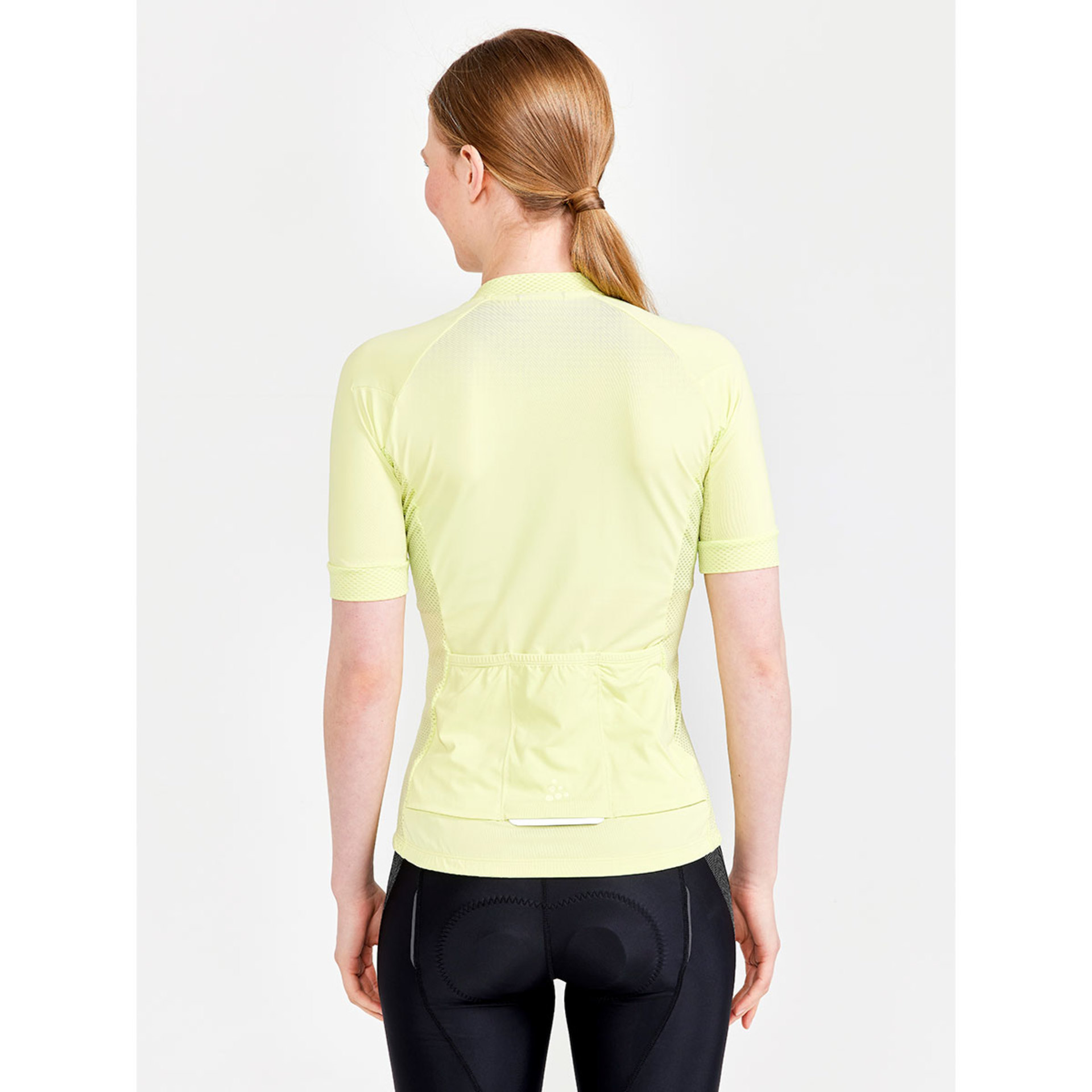 Craft ADV Endurance Fietsshirt Korte Mouwen Geel Dames