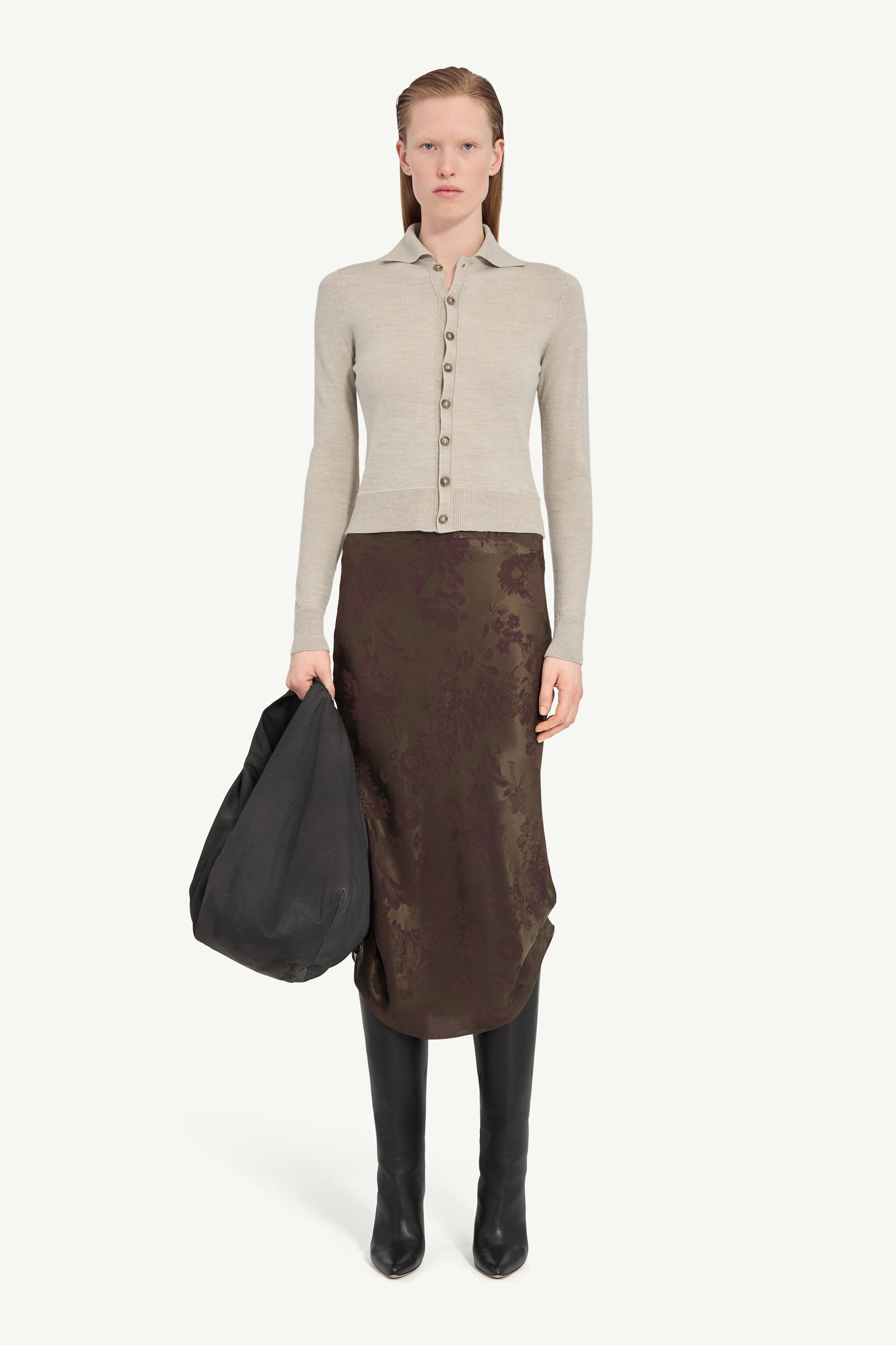 Cardigan en maille Nude