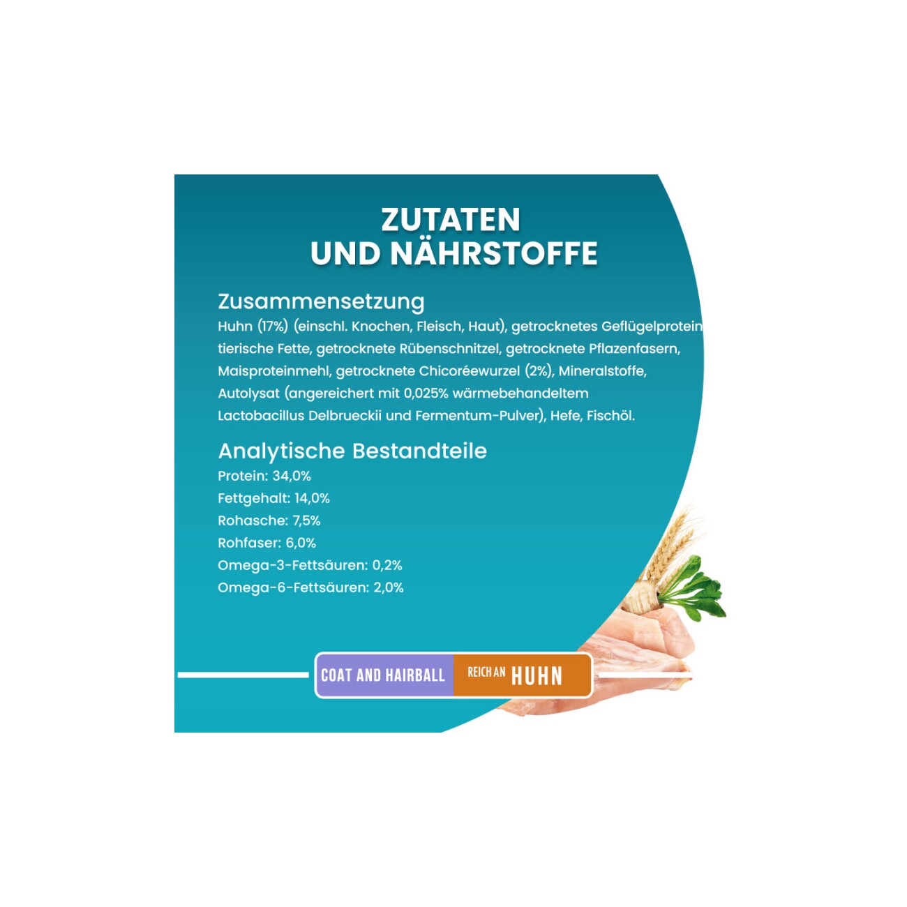 Purina ONE BIFENSIS Coat & Hairball 750 g