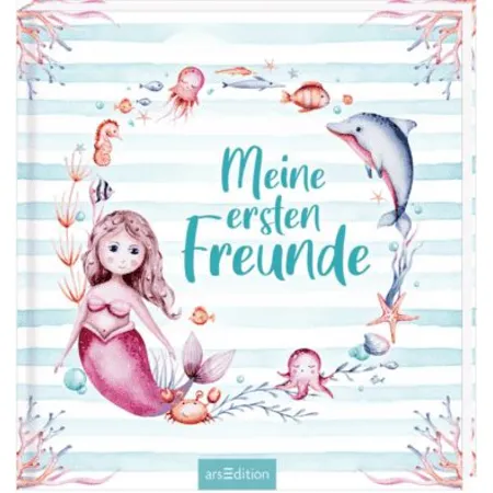 ars Edition Meine ersten Freunde – Meerjungfrauen (Aquarell-Optik)