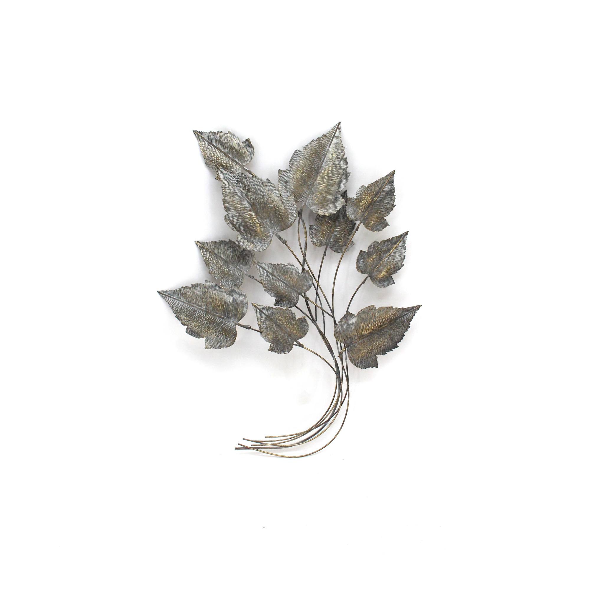 Wandschmuck 'Cobusiere‘, antik gold, H 86 cm, B 65 cm, L 5,5 cm von fischer's lagerhaus