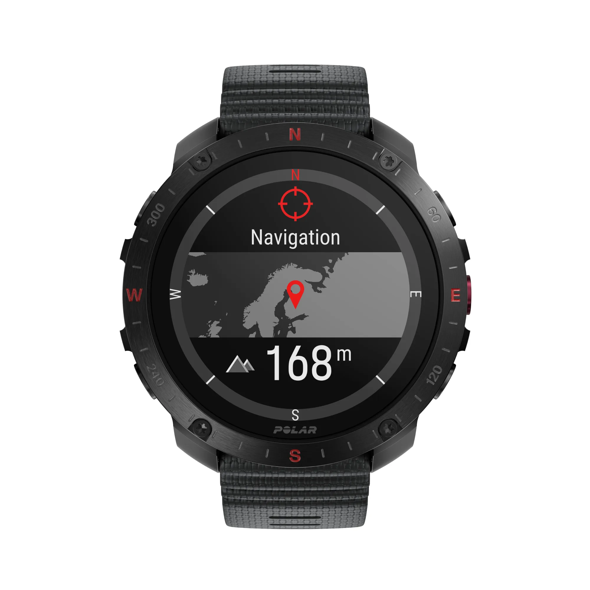 Polar Grit X2 Pro + Heart Rate Monitor Black