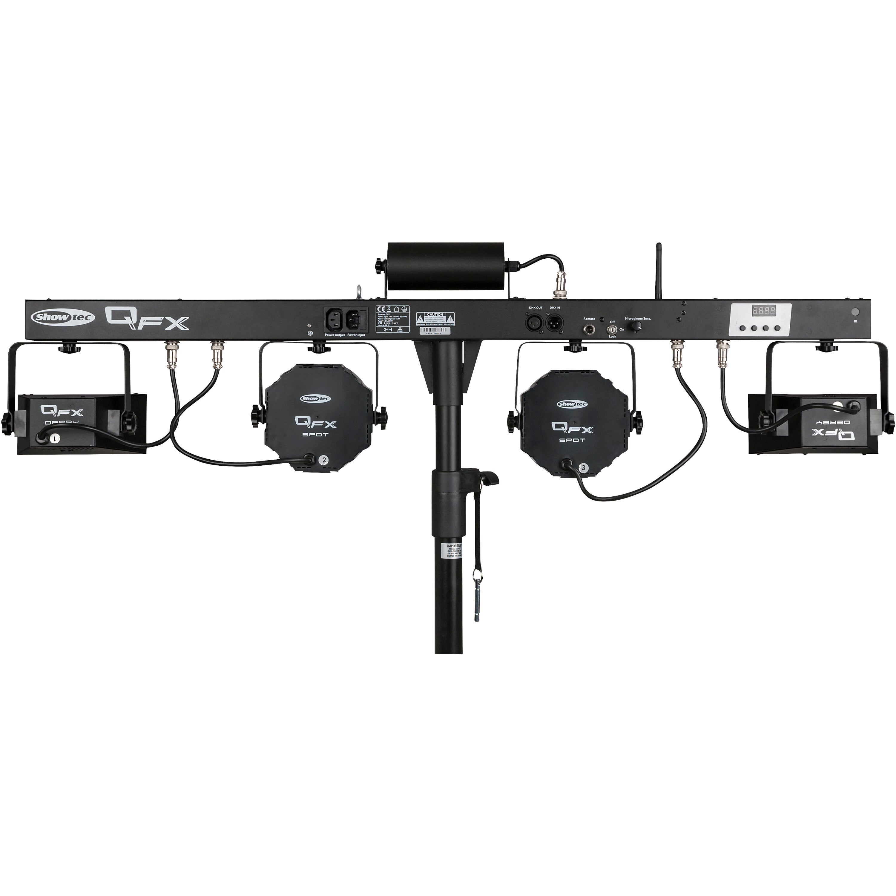 Showtec QFX MultiFX lichtset