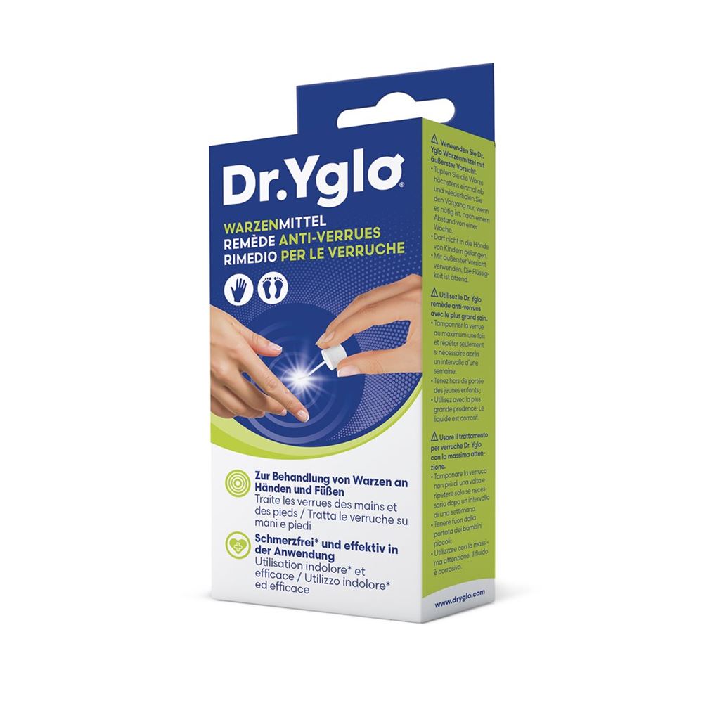 DR. YGLO Warzenmittel<br>2 ml, Box, flüssig
