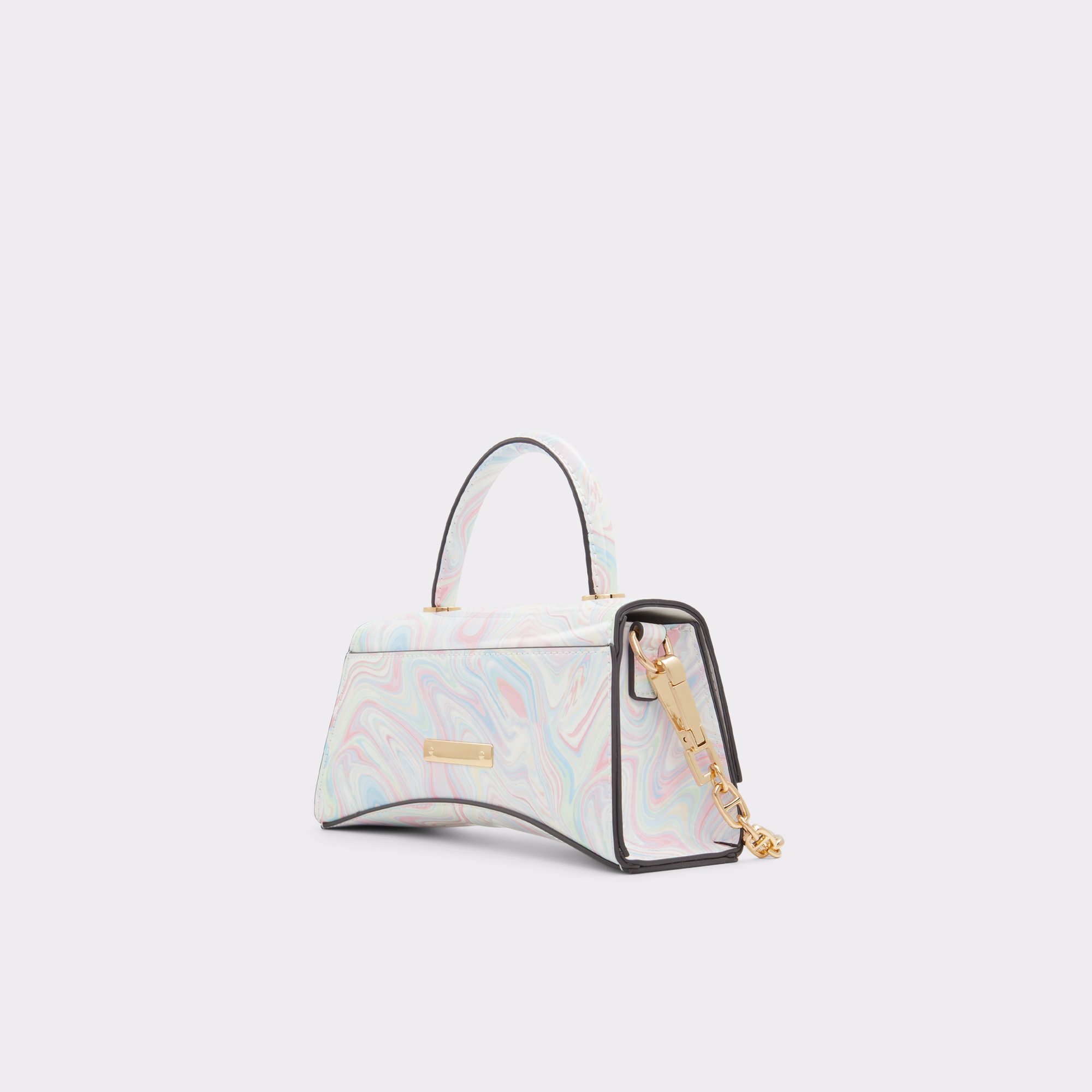 Landenassix Pastel Multi Women Top Handle Bags