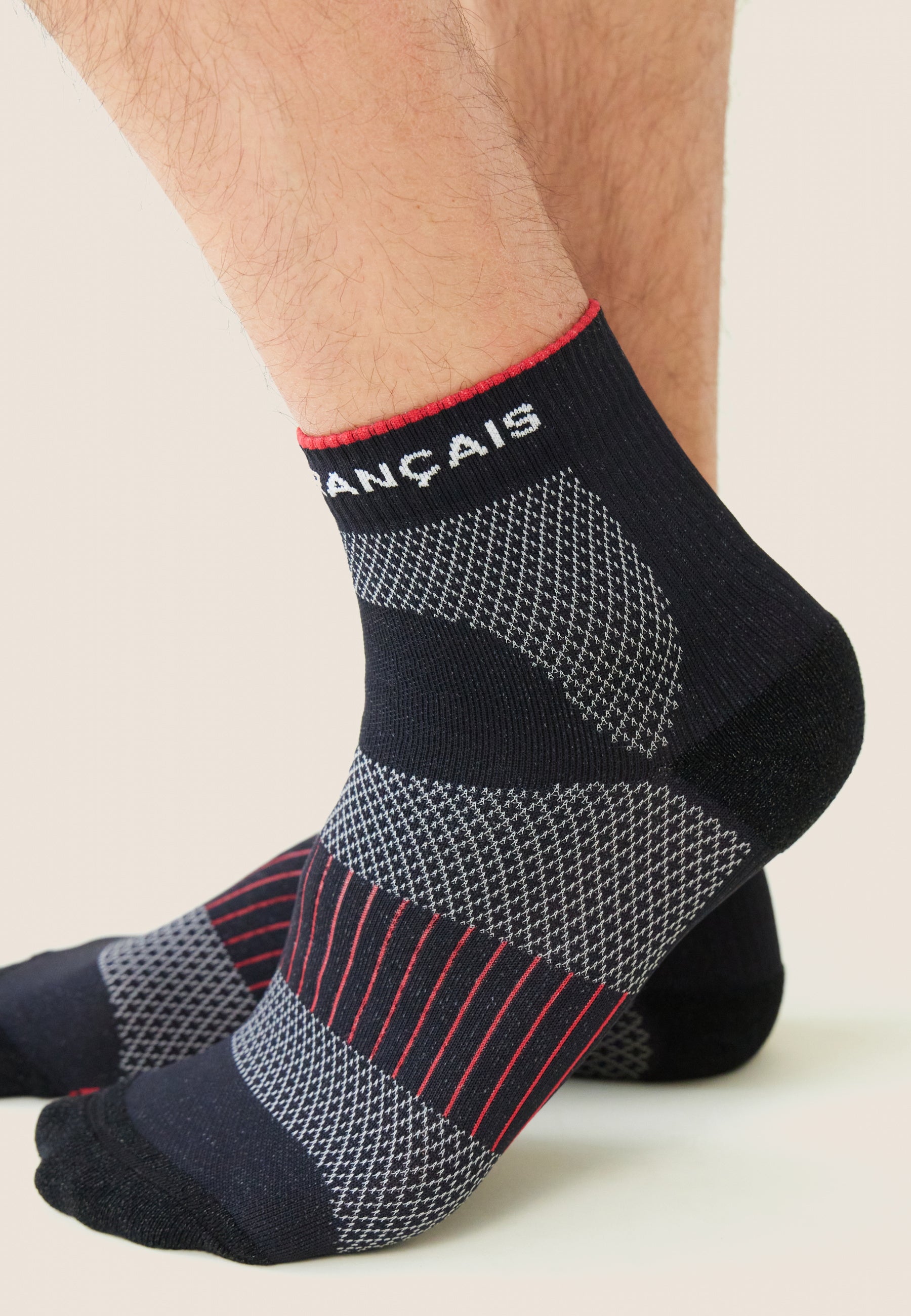 Air Chaussette Courte-Gaetan Noir