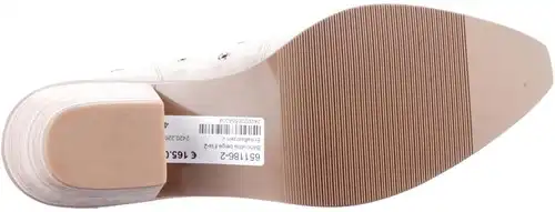 Babouche beige Fia-2 - maat 43 enkellaars beige - maat 43 Calandschoen