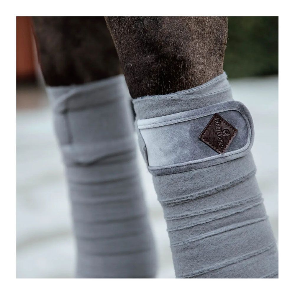 Kentucky BASIC VELVET - Bandes de polo x4 gris