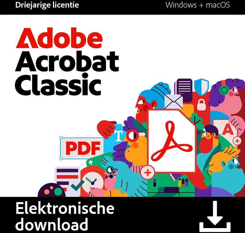 Adobe Acrobat Classic | 1 Gebruiker | 3 Jaar