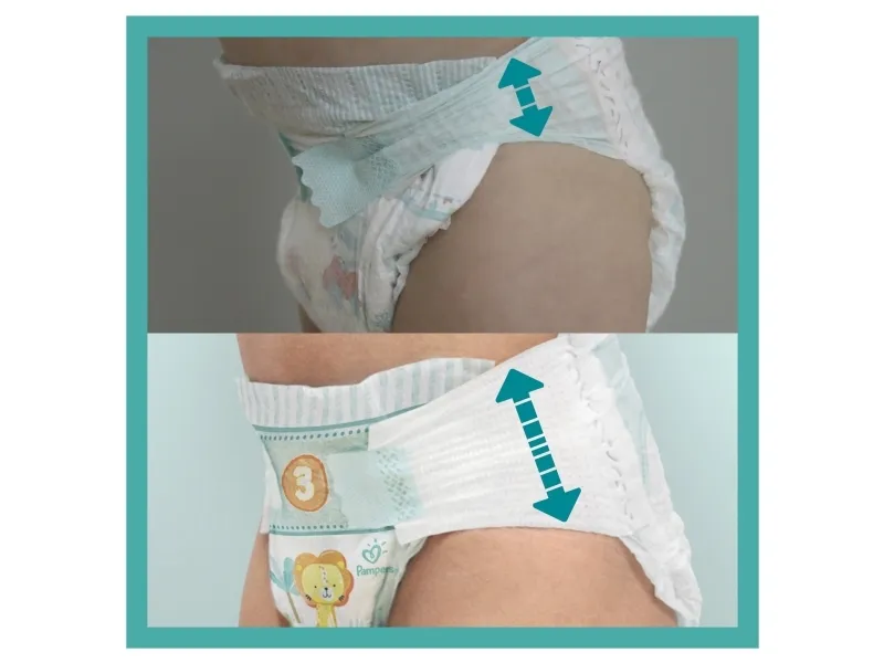 Pampers Active Baby bleer størrelse 3, 6-10 kg, 208 stk.