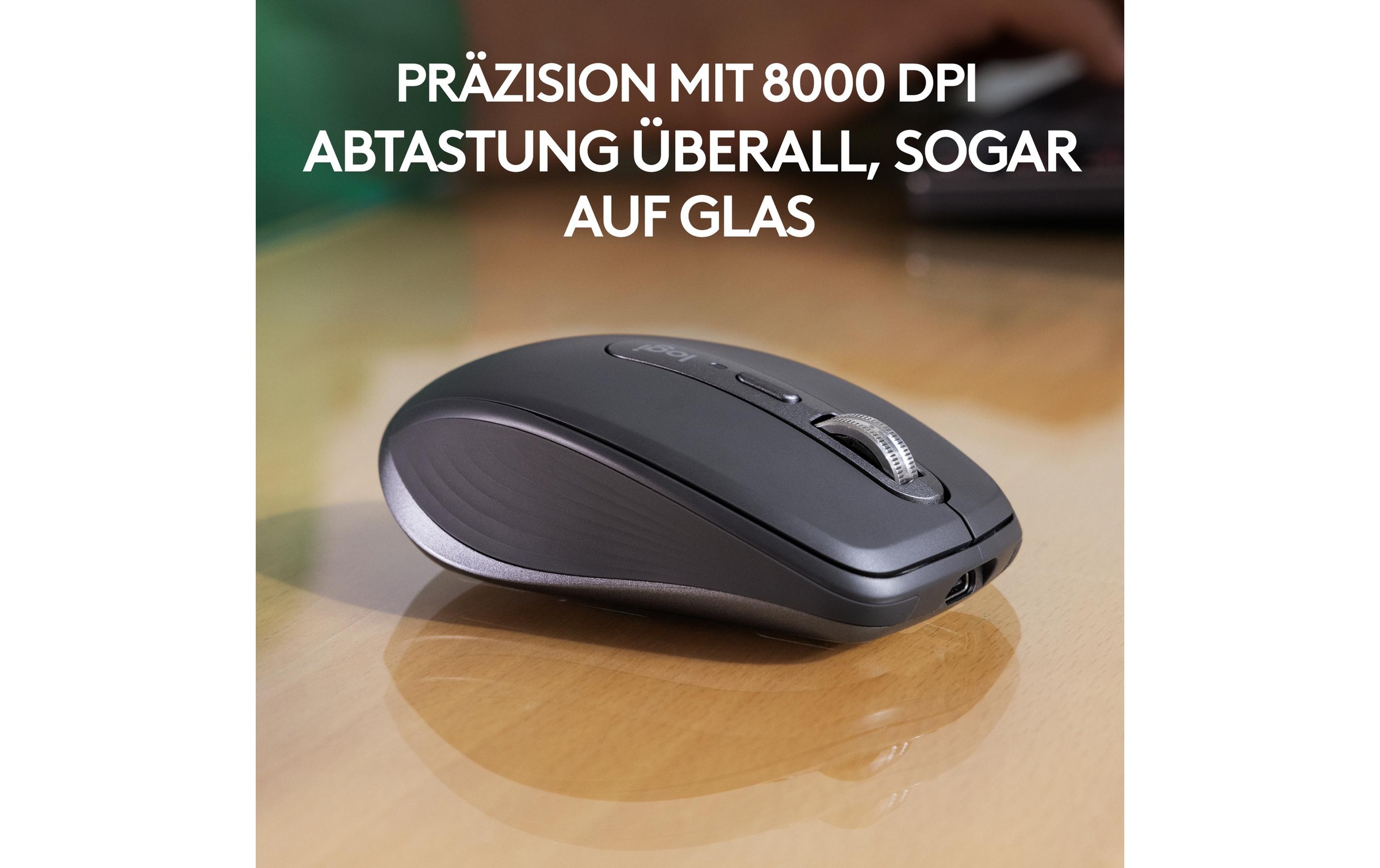 Logitech Maus »Maus MX Anywhere 3s for Business Graphite« kabellos