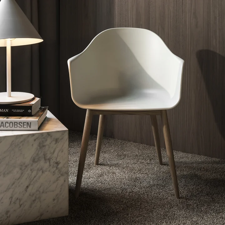 Audo - Harbour Chair (Holz), eiche dunkel / schwarz