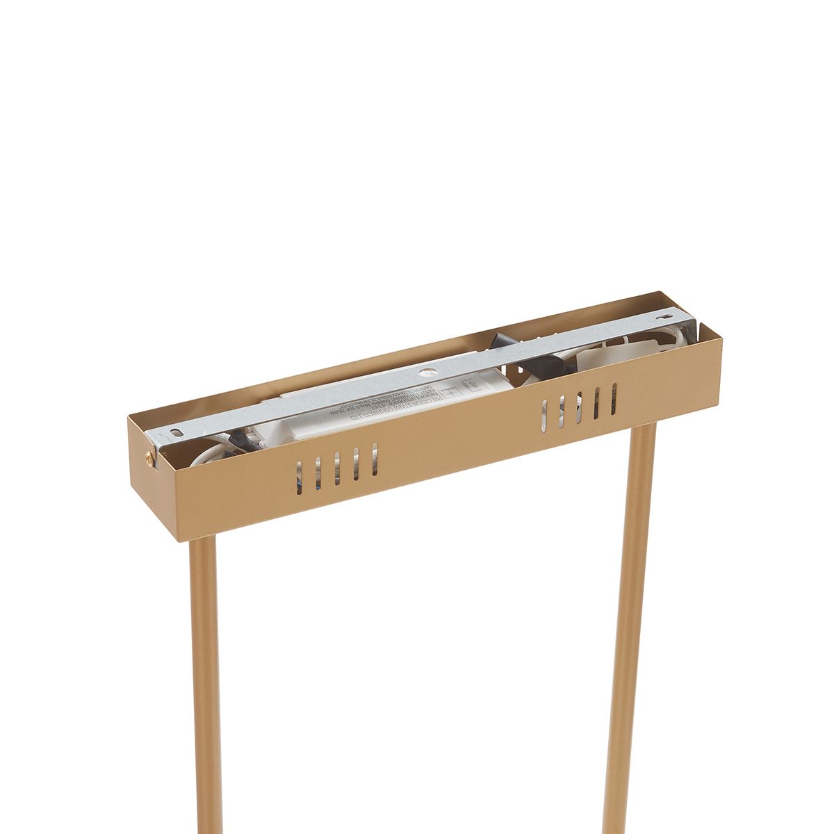 Moderne hanglamp goud incl. LED 3-staps dimbaar 3-lichts - Vivé
