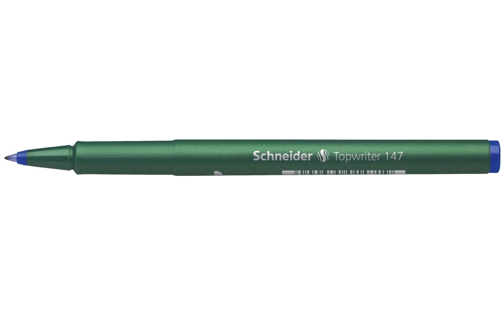 Fineliner 147 0.6 mm, Blau, 1 StückFaserschreiber mit Hartfaserspitze