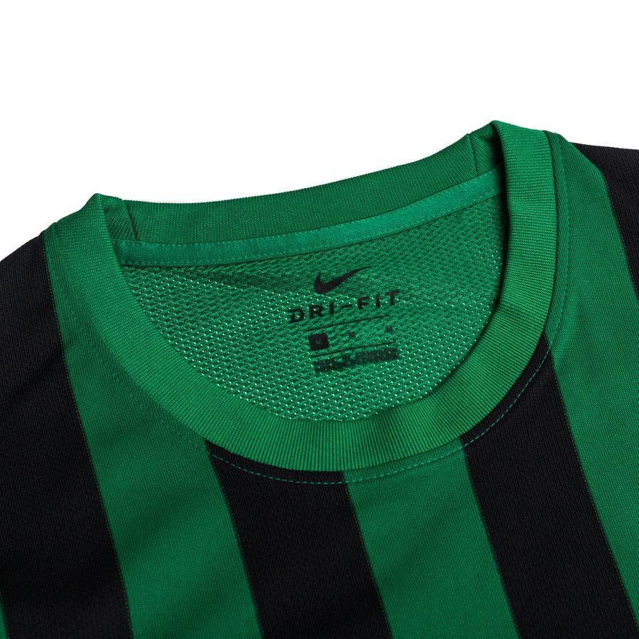 Nike Maillot DF Striped Division IV - Vert/Noir/Blanc