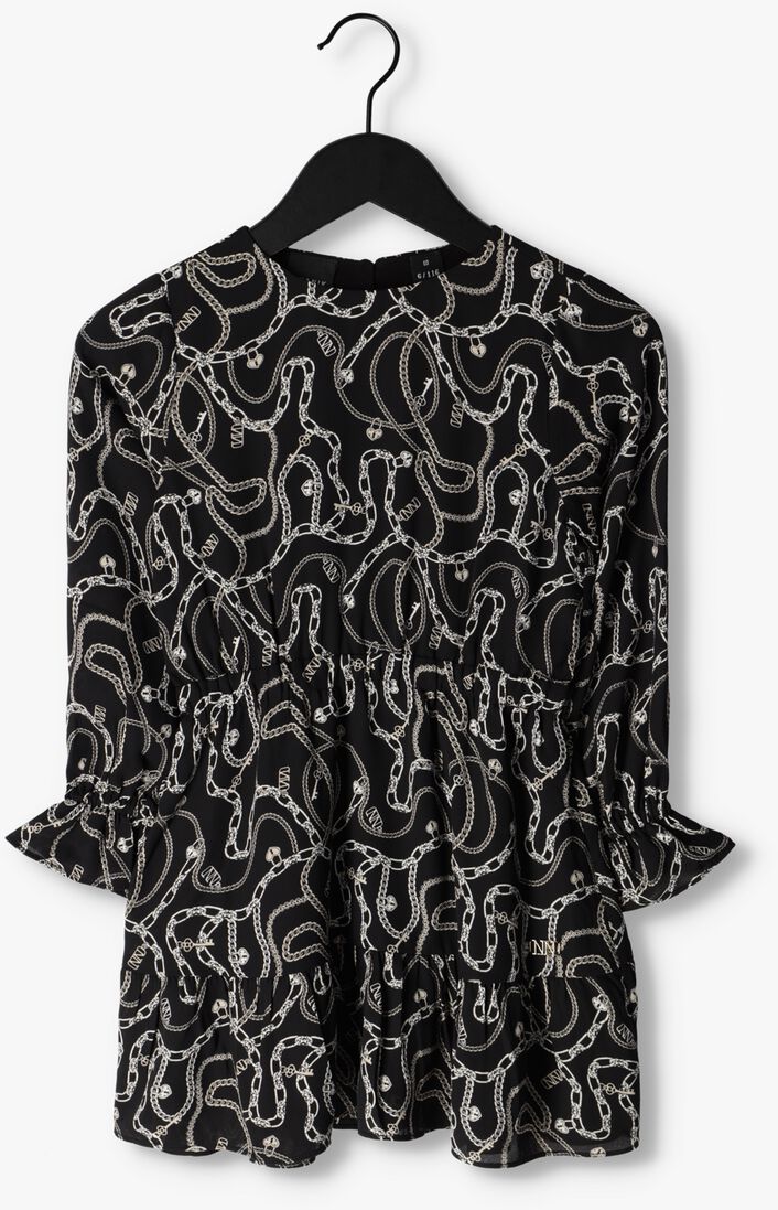 NIK & NIK zwarte nik & nik mini jurk karla dress