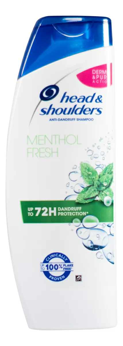 Head and Shoulders Shampoo Menthol - 400 ml.