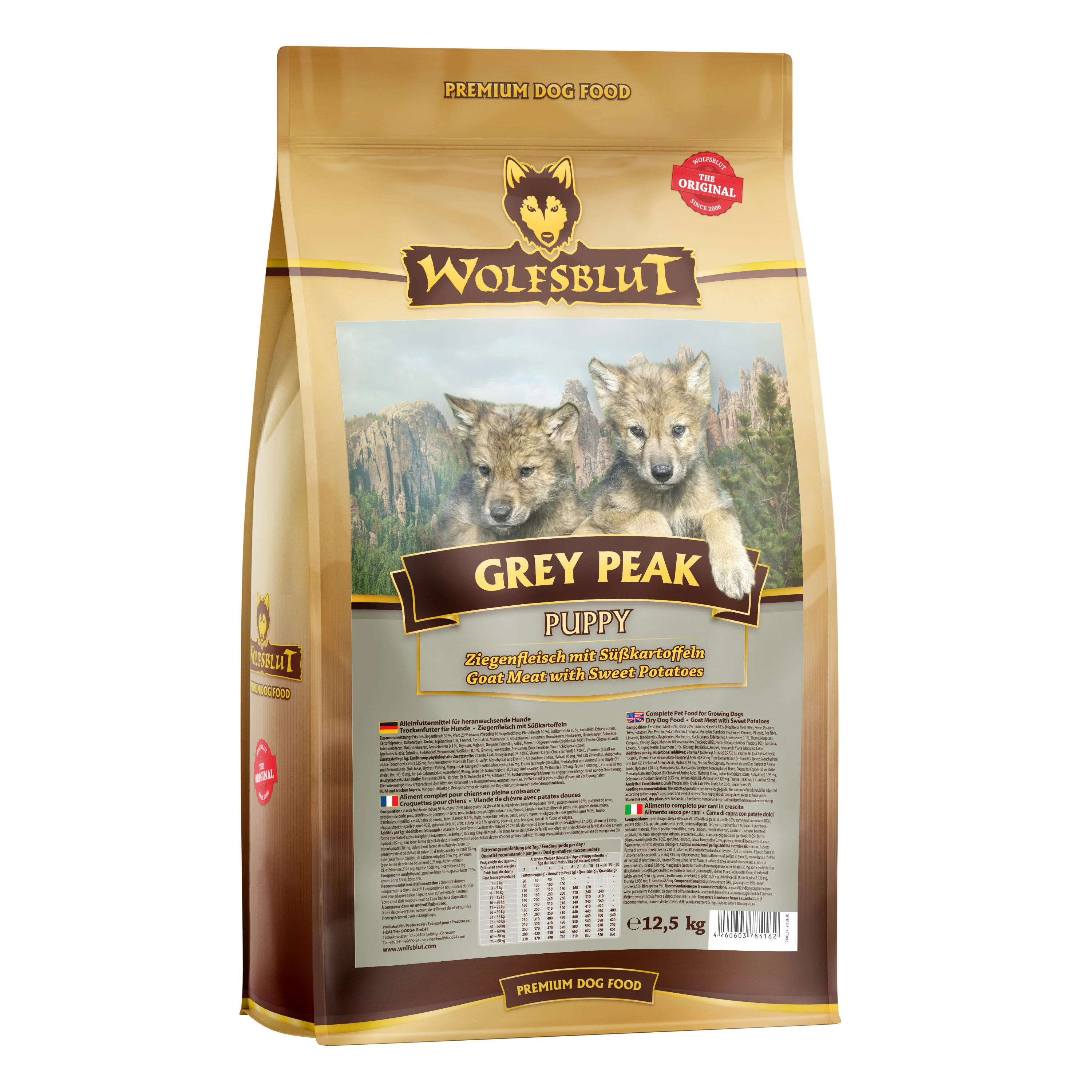 Grey Peak Puppy - cabra e batata-doce